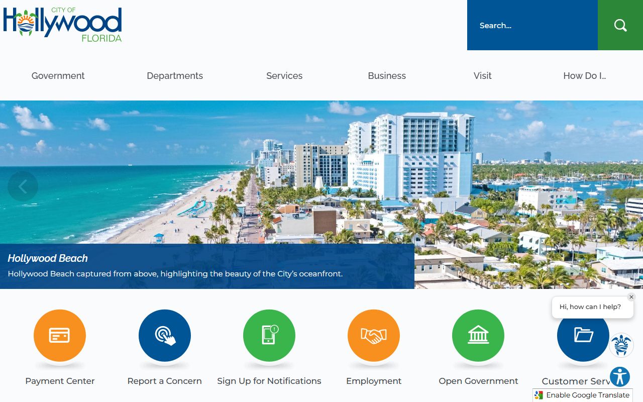 City of Hollywood Florida website for probate court records reference