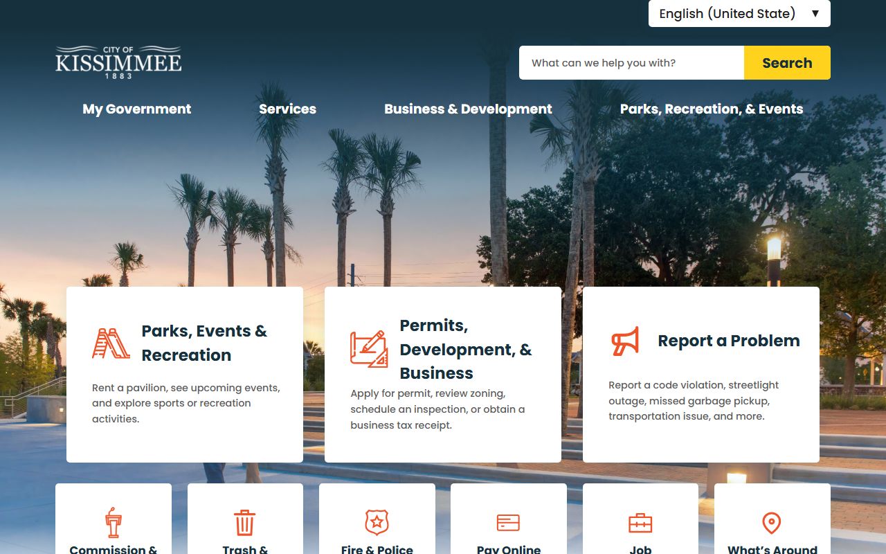 City of Kissimmee Florida official website